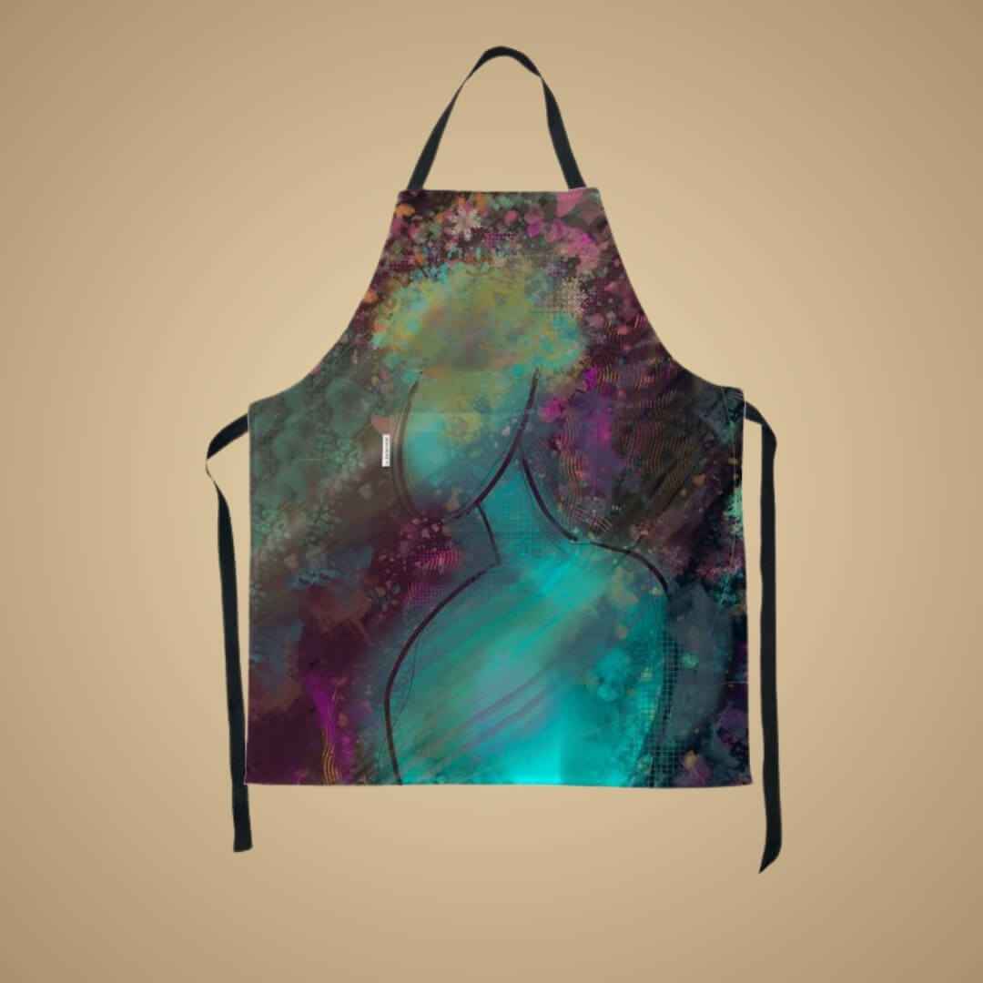 đ§ NEURO-SPICY BRAIN | Artist Apron | Wearable Art
