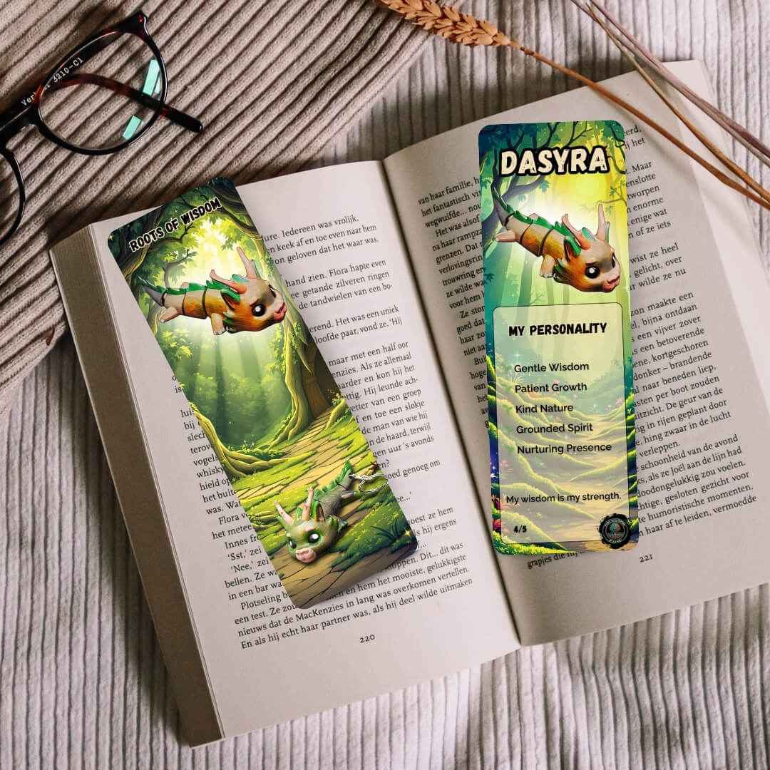 Dragon Bookmarks | Collectible Fantasy Set Bundle, 2x6” | Calgary Printed
