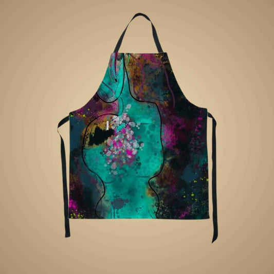 🧠 NEURO-SPICY BRAIN | Artist Apron | Wearable Art