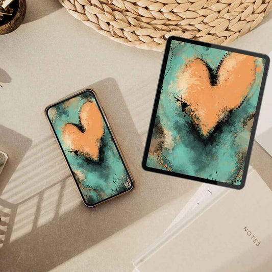 Neuro Drift Digital Wallpaper