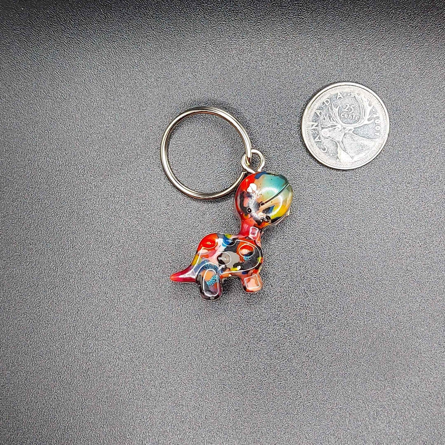 Dopamine Dangles | Dinosaur Keychain