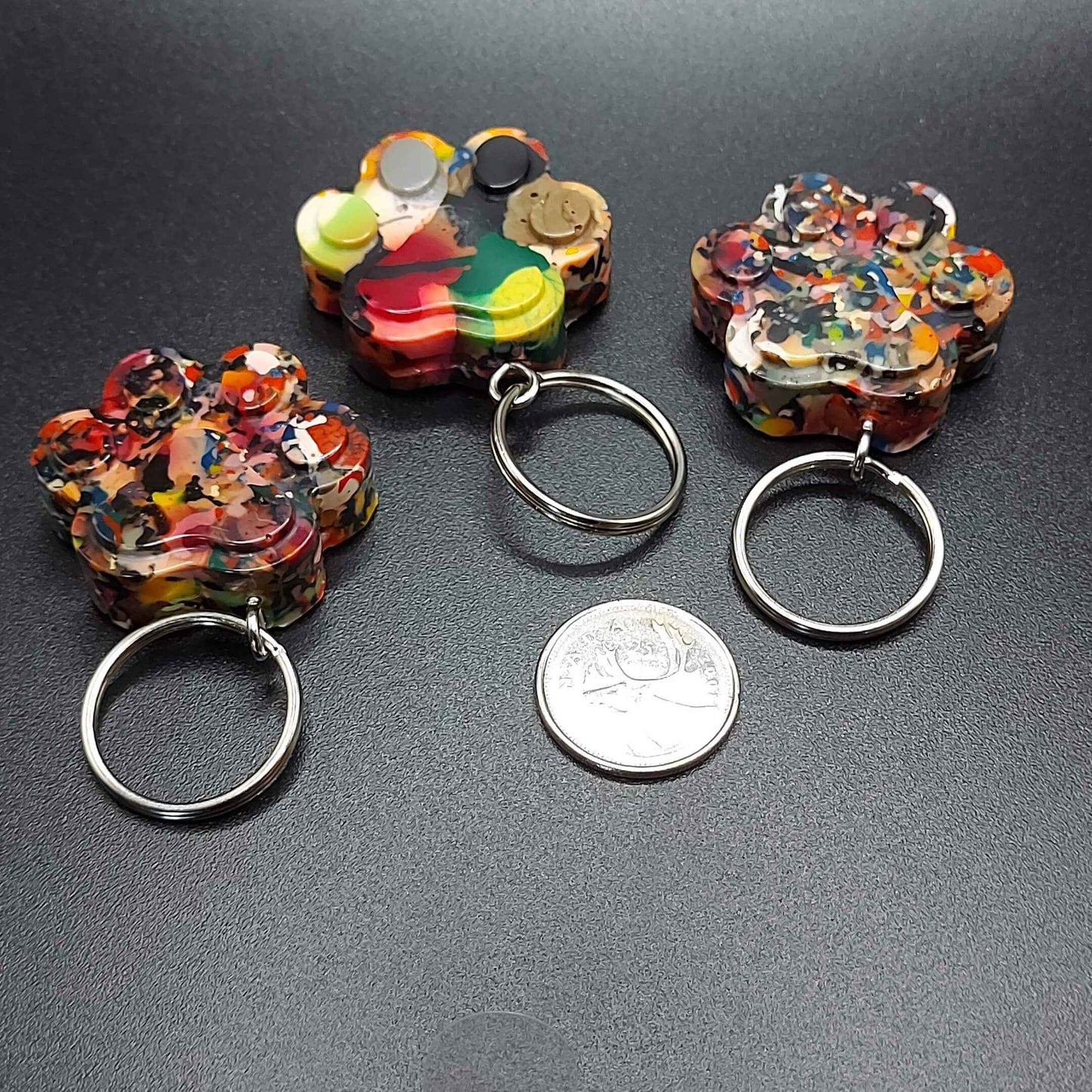 Dopamine Dangles | Hearts & Paws Keychains
