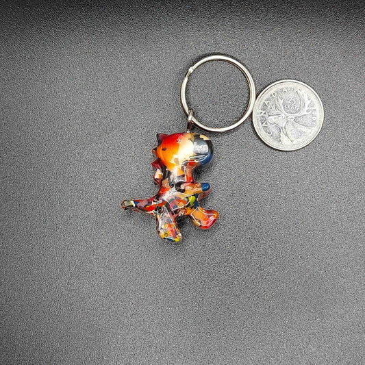 Dopamine Dangles | Dinosaur Keychain