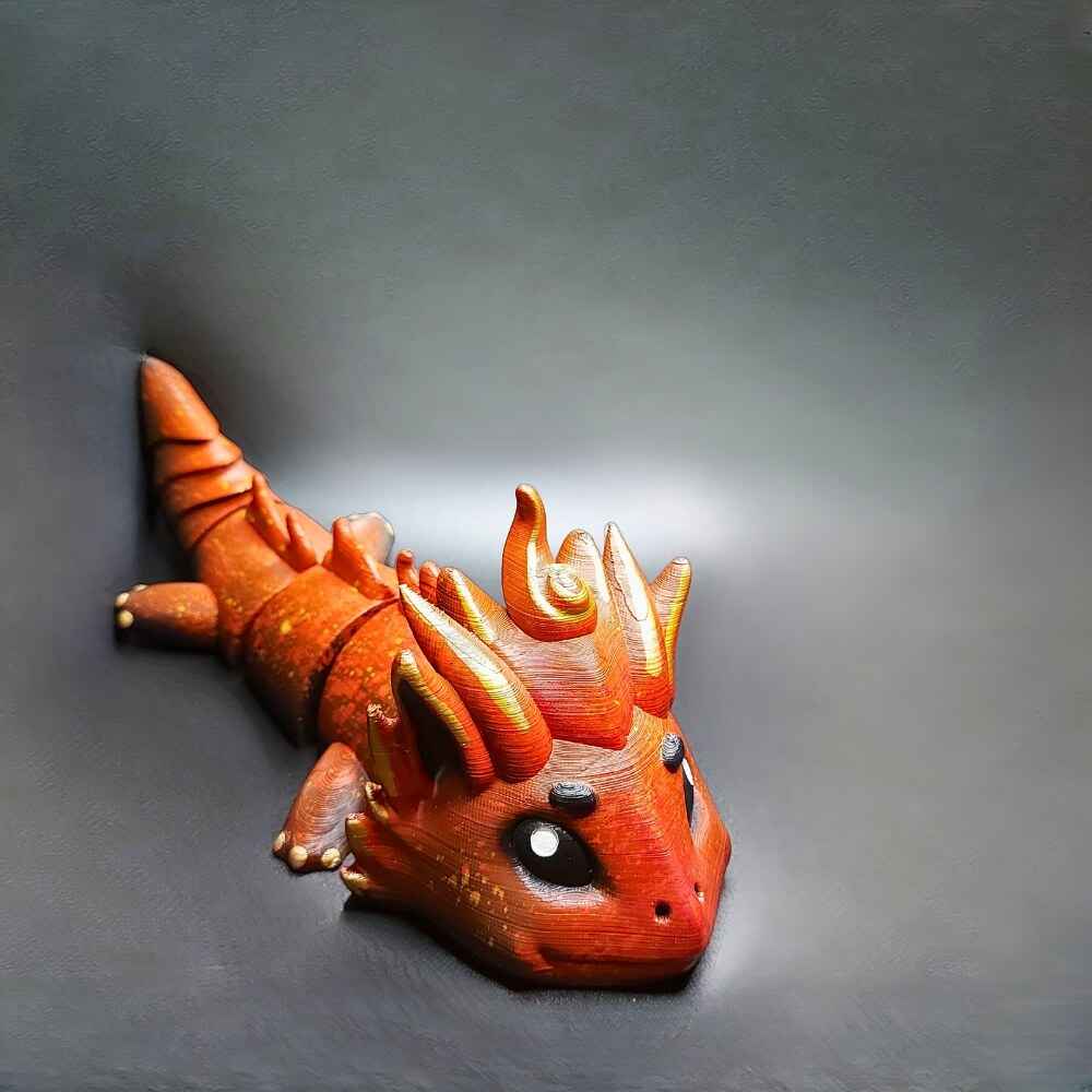 Large Elemental Dragon | Hand-Painted, Made to Order