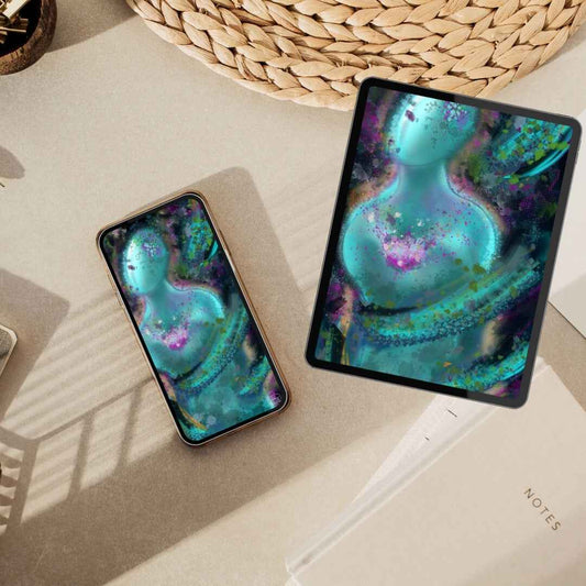 🧠 HYPERFOCUS | Deep Dive Digital Wallpaper | 4K Art