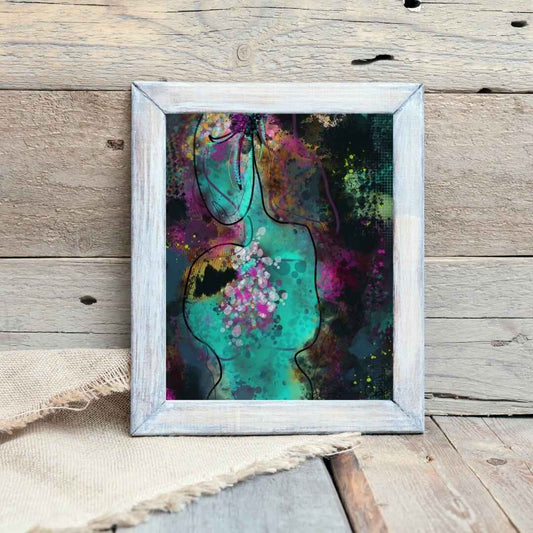 Neuro-Spicy Brain Art Print | Limited Edition (8x10, 22pt, 420gsm)