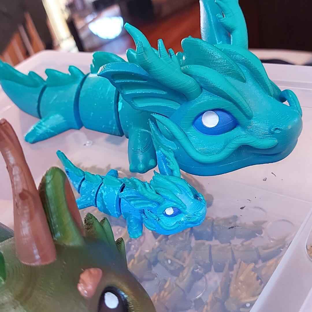 Large Elemental Dragon | Hand-Painted, Made to Order