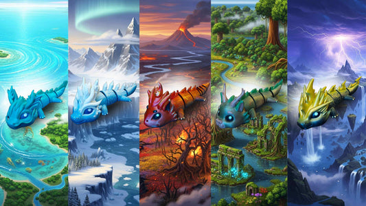 Welcome to Drakora: Meet the Elemental Dragons