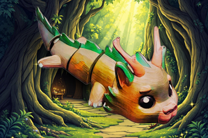Dasyra Forest Dragon Bundle - Kylyne's Custom Treasures