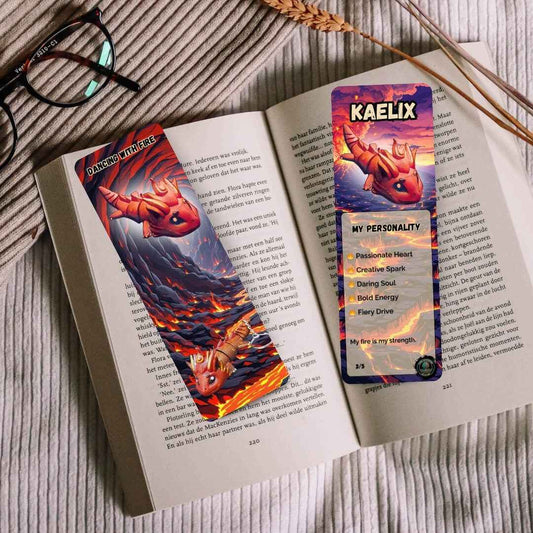 Dragon Bookmarks | Collectible Fantasy Set Bundle, 2x6” | Calgary Printed
