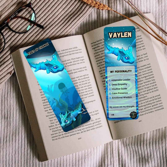 Dragon Bookmarks | Collectible Fantasy Set Bundle, 2x6” | Calgary Printed