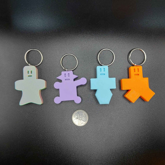 Collect the Complete Dilly Dats Set | Neurodiversity-Inspired Keychain Crew