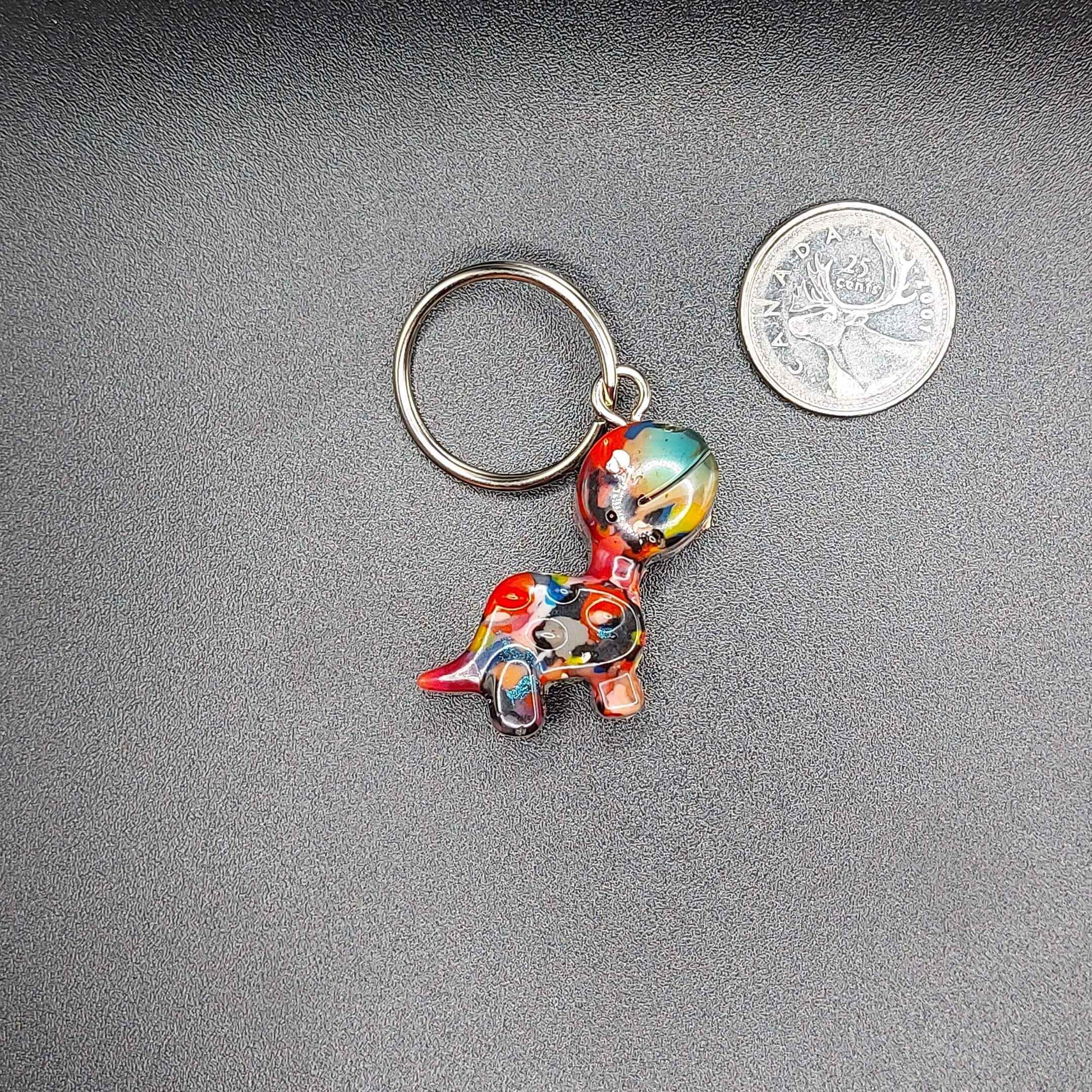 Dopamine Dangles | Dinosaur Keychain