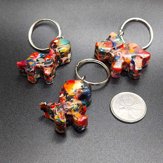 Dopamine Dangles | Dinosaur Keychain
