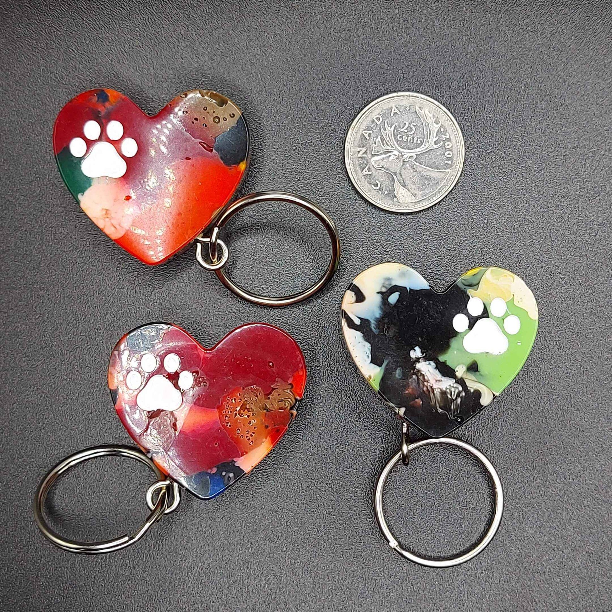 Dopamine Dangles | Hearts & Paws Keychains