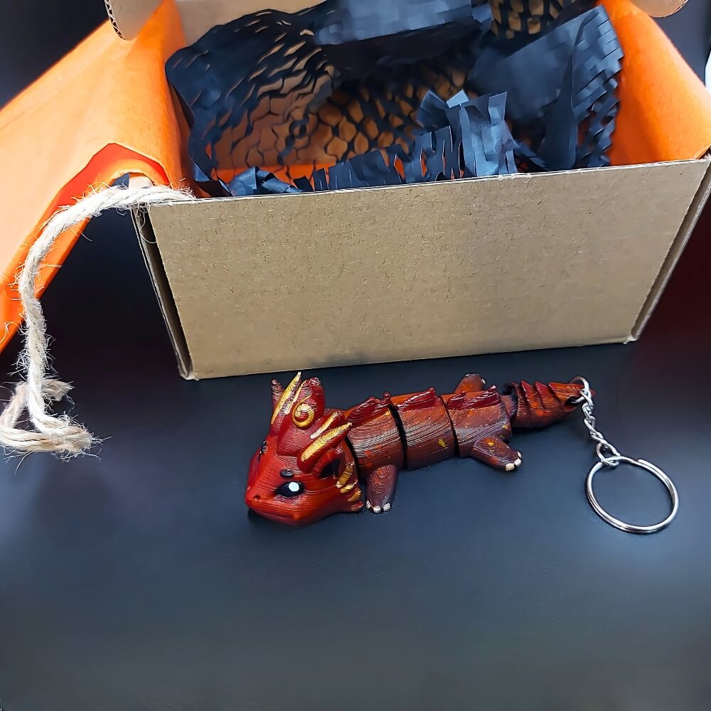 Eco-friendly packaging for Kaelix Fire Dragon featuring KCT branded box