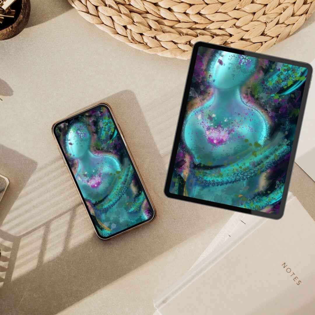 🧠 HYPERFOCUS | Deep Dive Digital Wallpaper | 4K Art