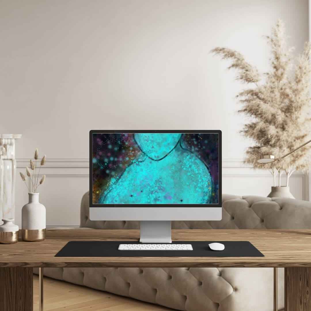 🧠 SENSORY OVERLOAD | Quiet Space Digital Wallpaper | 4K Art